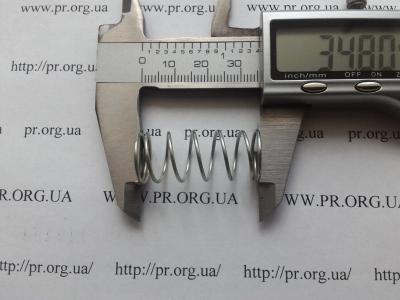 Пружина стиснення 1 х 14,8 х 34,8 (Артикул: S8908)