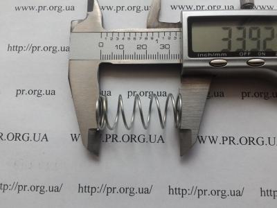 Пружина стиснення 1 х 14,8 х 34 (Артикул: S8910)