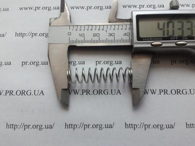 Пружина стиснення 0,9 х 10 х 40 (Артикул: S8914)