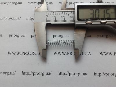 Пружина стиснення 0,5 х 6 х 30 (Артикул: S8921)