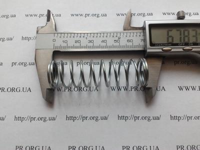 Пружина сжатия 1,5 х 19,9 х 67,8 (Артикул: S8930)