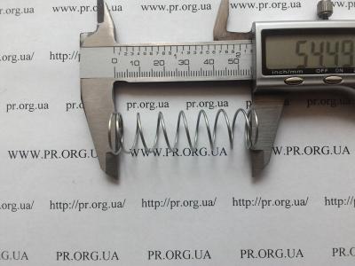 Пружина стиснення 1 х 16,3 х 54,5 (Артикул: S8936)