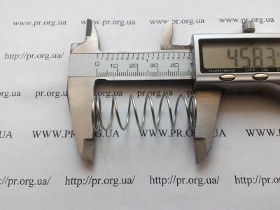 Пружина стиснення 1 х 16,2 х 45,5 (Артикул: S8944)