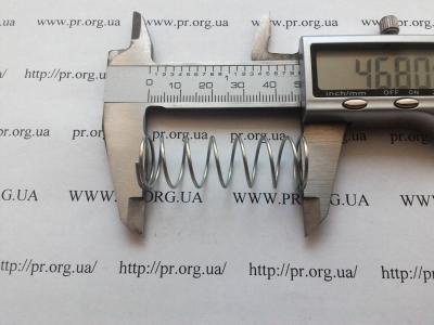 Пружина стиснення 1 х 15,5 х 46,8 (Артикул: S8947)