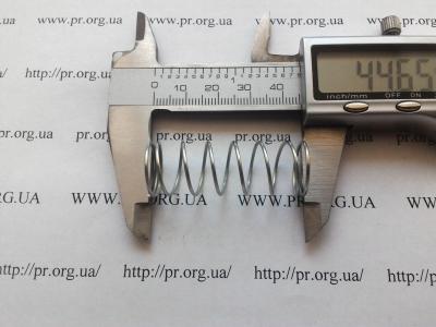 Пружина стиснення 1 х 15,8 х 44,5 (Артикул: S8948)