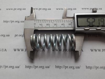 Пружина сжатия 3 х 19,2 х 52 (Артикул: S8965)