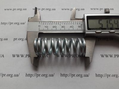 Пружина сжатия 3 х 19 х 51,5 (Артикул: S8967)