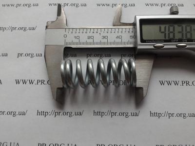 Пружина сжатия 3 х 19,2 х 48 (Артикул: S8970)