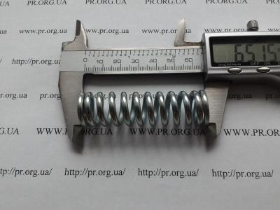Пружина сжатия 3 х 18,2 х 65 (Артикул: S8983)