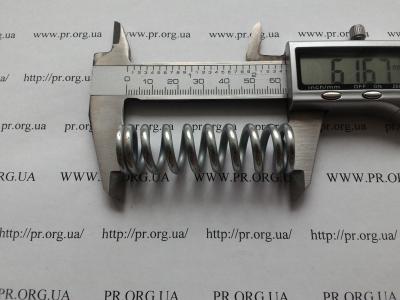 Пружина сжатия 3 х 18,3 х 61,5 (Артикул: S8984)