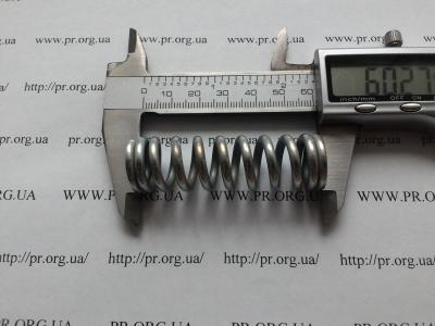 Пружина сжатия 3 х 18,3 х 60,2 (Артикул: S8985)