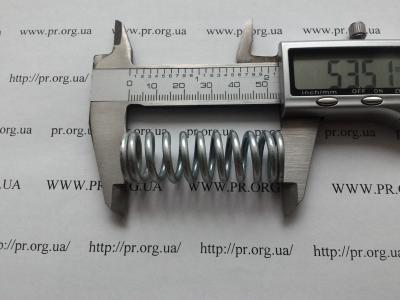 Пружина сжатия 2,5 х 17,5 х 53,5 (Артикул: S8995)