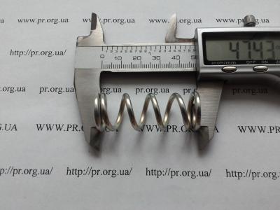 Пружина сжатия 2,5 х 18 х 47,5 (Артикул: S8996)