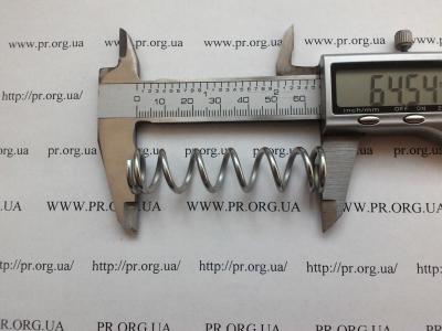 Пружина сжатия 2,2 х 15,7 х 64,5 (Артикул: S9009)