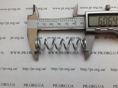 Пружина стиснення 2,2 х 15,3 х 60,5 (Артикул: S9016)