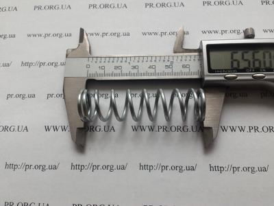 Пружина стиснення 2 х 18 х 65,5 (Артикул: S9023)