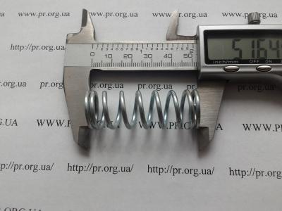 Пружина сжатия 2 х 18,2 х 51,5 (Артикул: S9027)