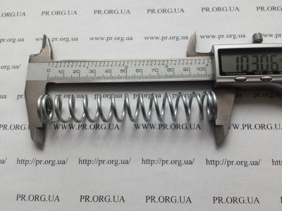 Пружина стиснення 2 х 17,2 х 103 (Артикул: S9030)