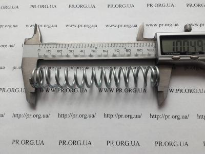 Пружина сжатия 2 х 17 х 100,5 (Артикул: S9034)