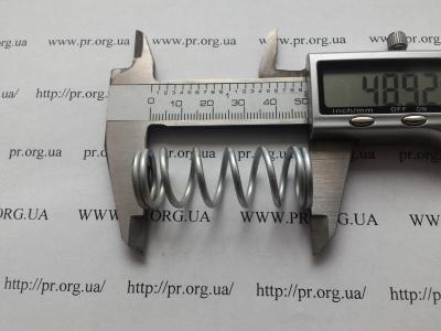 Пружина стиснення 2 х 17,8 х 49 (Артикул: S9037)