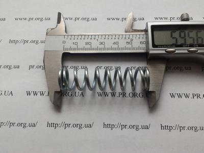 Пружина сжатия 2 х 16 х 59,5 (Артикул: S9039)
