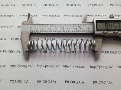 Пружина стиснення 2 х 15,5 х 94,5 (Артикул: S9046)