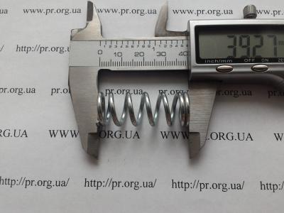 Пружина стиснення 2 х 15 х 39 (Артикул: S9057)