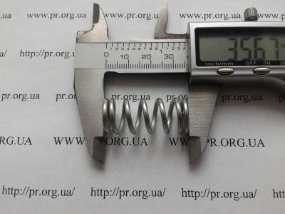 Пружина стиснення 2 х 15,2 х 35,5 (Артикул: S9058)