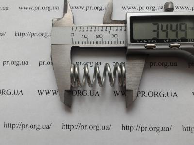 Пружина сжатия 2 х 15,3 х 34,5 (Артикул: S9060)