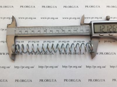 Пружина стиснення 1,8 х 15,2 х 121 (Артикул: S9064)