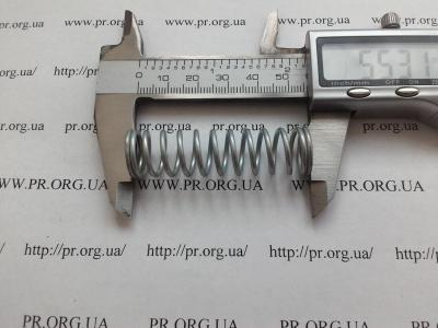 Пружина сжатия 1,6 х 14,9 х 55 (Артикул: S9071)