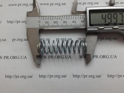 Пружина сжатия 1,6 х 15,2 х 50 (Артикул: S9075)