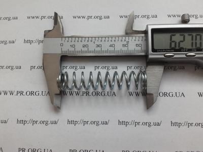 Пружина сжатия 1,6 х 13,8 х 62,5 (Артикул: S9078)