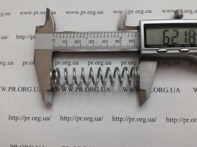 Пружина сжатия 1,6 х 13,8 х 62,2 (Артикул: S9079)