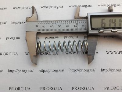 Пружина сжатия 1,6 х 13,8 х 61,5 (Артикул: S9082)