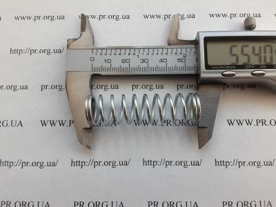 Пружина сжатия 1,5 х 15,8 х 55,5 (Артикул: S9088)