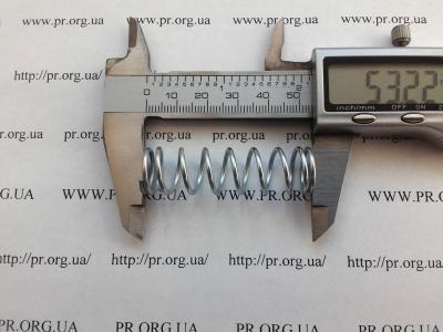 Пружина сжатия 1,5 х 14,8 х 53 (Артикул: S9089)