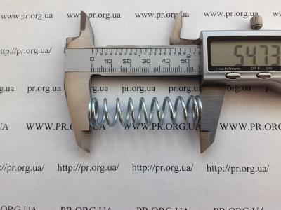 Пружина стиснення 1,5 х 14,6 х 54,5 (Артикул: S9092)