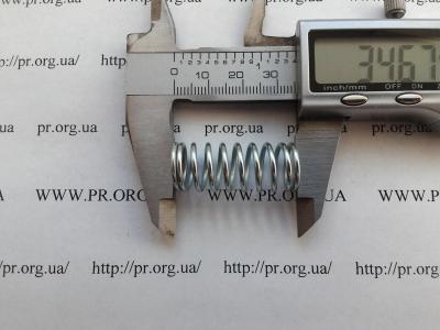 Пружина стиснення 1,5 х 14 х 34,5 (Артикул: S9096)