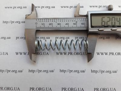 Пружина сжатия 1,5 х 13,4 х 62 (Артикул: S9099)
