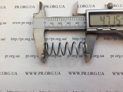 Пружина сжатия 1,4 х 16 х 47 (Артикул: S9101)