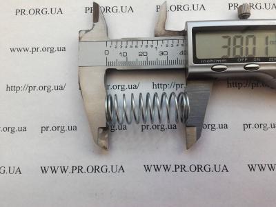 Пружина стиснення 1 х 15 х 38 (Артикул: S9113)