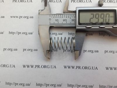 Пружина стиснення 1 х 15 х 30 (Артикул: S9114)