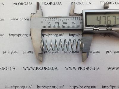 Пружина сжатия 1 х 14 х 47,5 (Артикул: S9118)