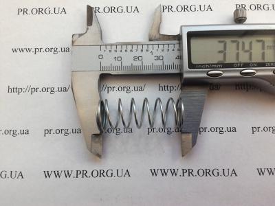 Пружина сжатия 1 х 14,5 х 37,5 (Артикул: S9119)
