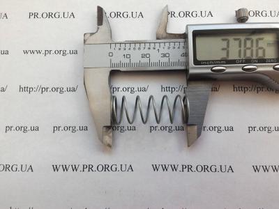 Пружина стиснення 1 х 14,5 х 38 (Артикул: S9120)