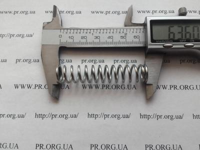 Пружина сжатия 1,6 х 13,2 х 63,5 (Артикул: S9144)