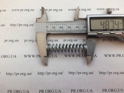 Пружина стиснення 1,5 х 11,2 х 48,8 (Артикул: S9162)
