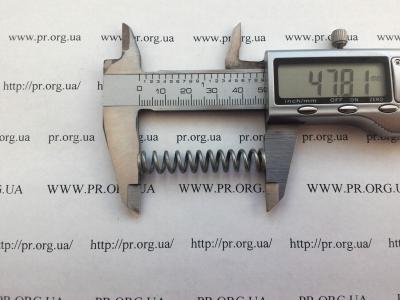 Пружина сжатия 1,4 х 9 х 47,5 (Артикул: S9172)