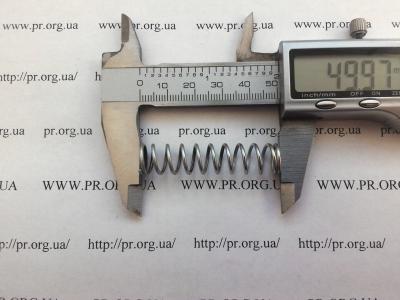 Пружина сжатия 1,3 х 11,3 х 50 (Артикул: S9177)
